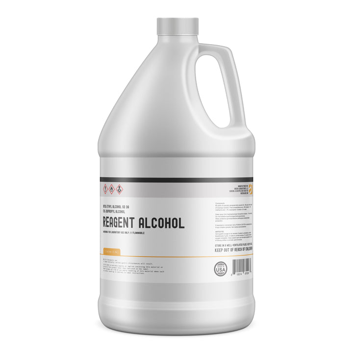 REAGENT ALCOHOL - SDA 3C 200 Proof, CASE OF 4 BY 1 GALLON BOTTLES. FREE SHIPPING